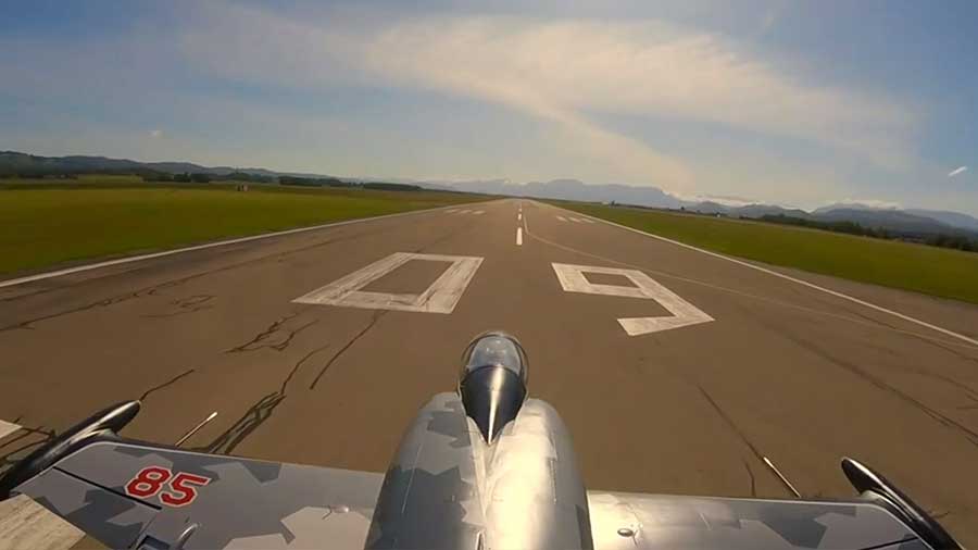 Grenoble vol en avion de chasse L-39
