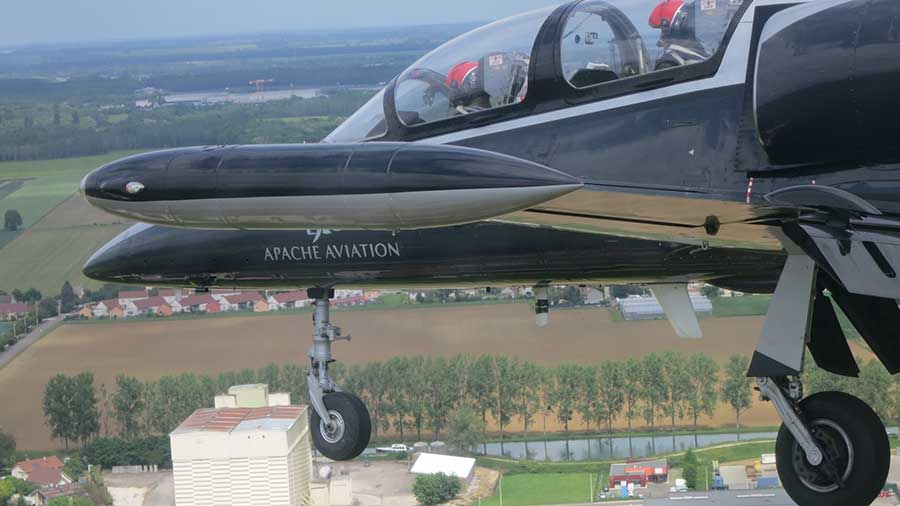 vol en avion de chasse L-39 Dijon